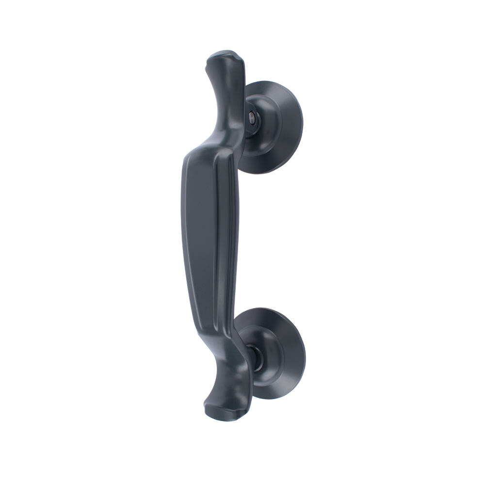 Timber Series Doctors Door Knocker (Through Fix) - Anthracite Grey